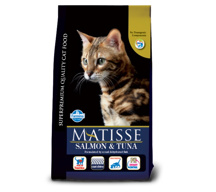 Матис для кошек 1,5кг - Лосось и Тунец (Matisse)