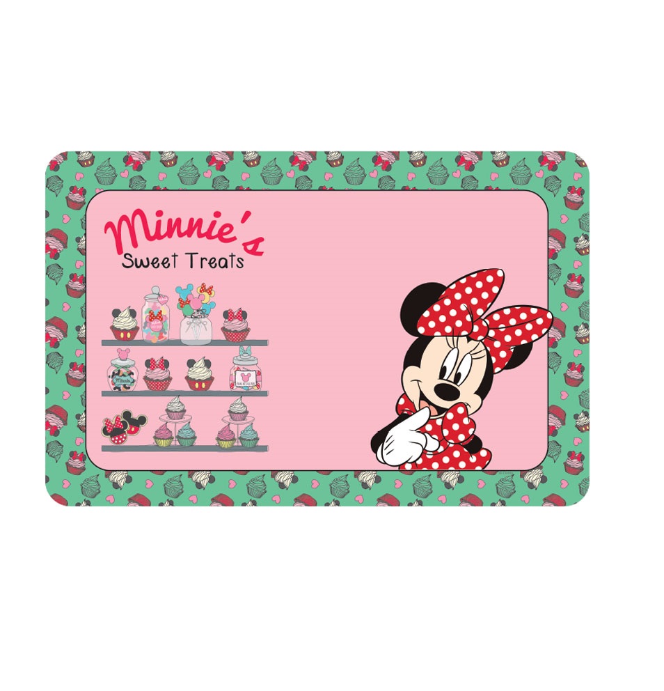 Коврик под миску "Minnie & Treats" 43х28см (Triol, Disney) + Подарок
