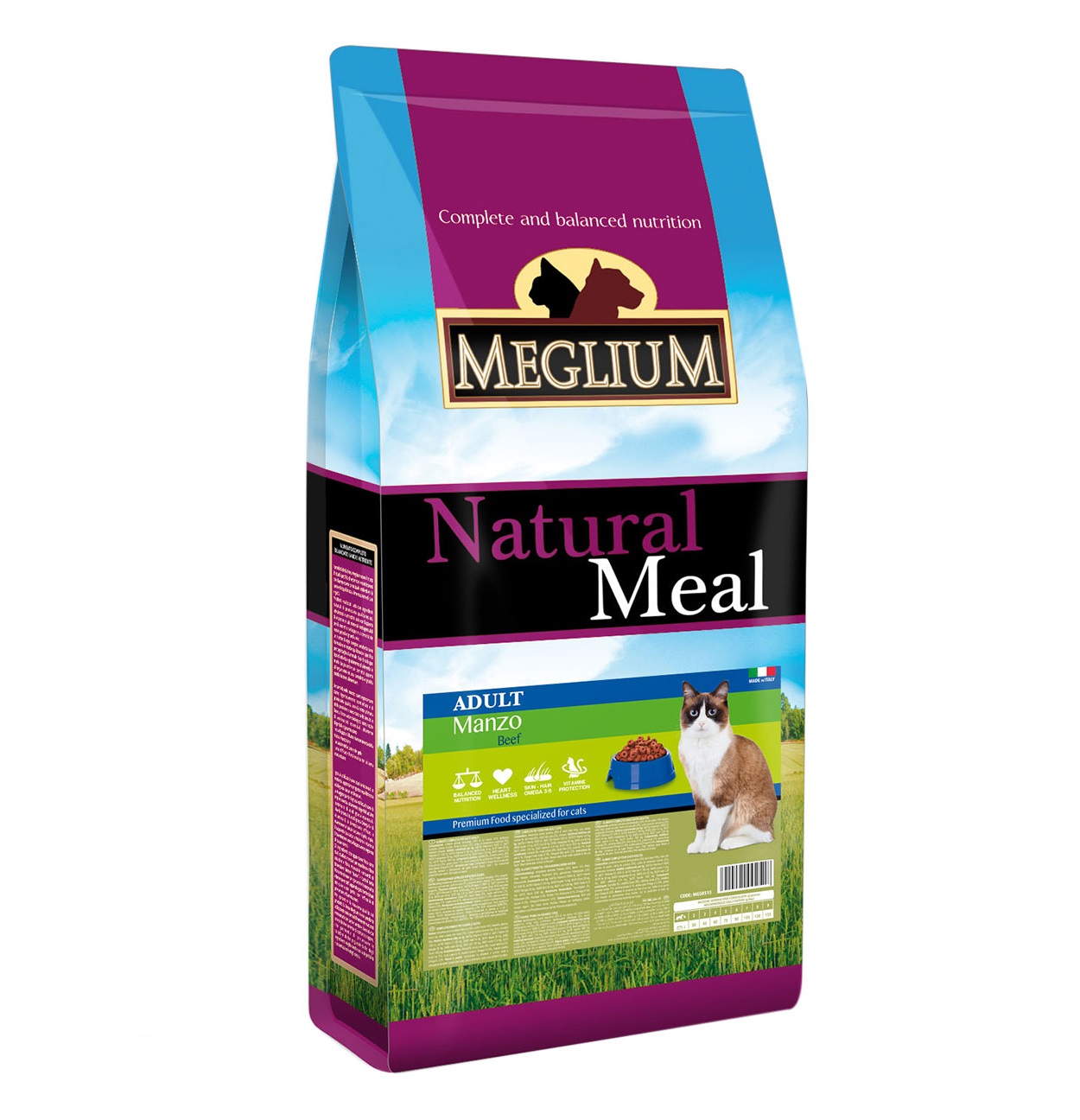 Меглиум 1,5кг - для кошек Говядина (Meglium)