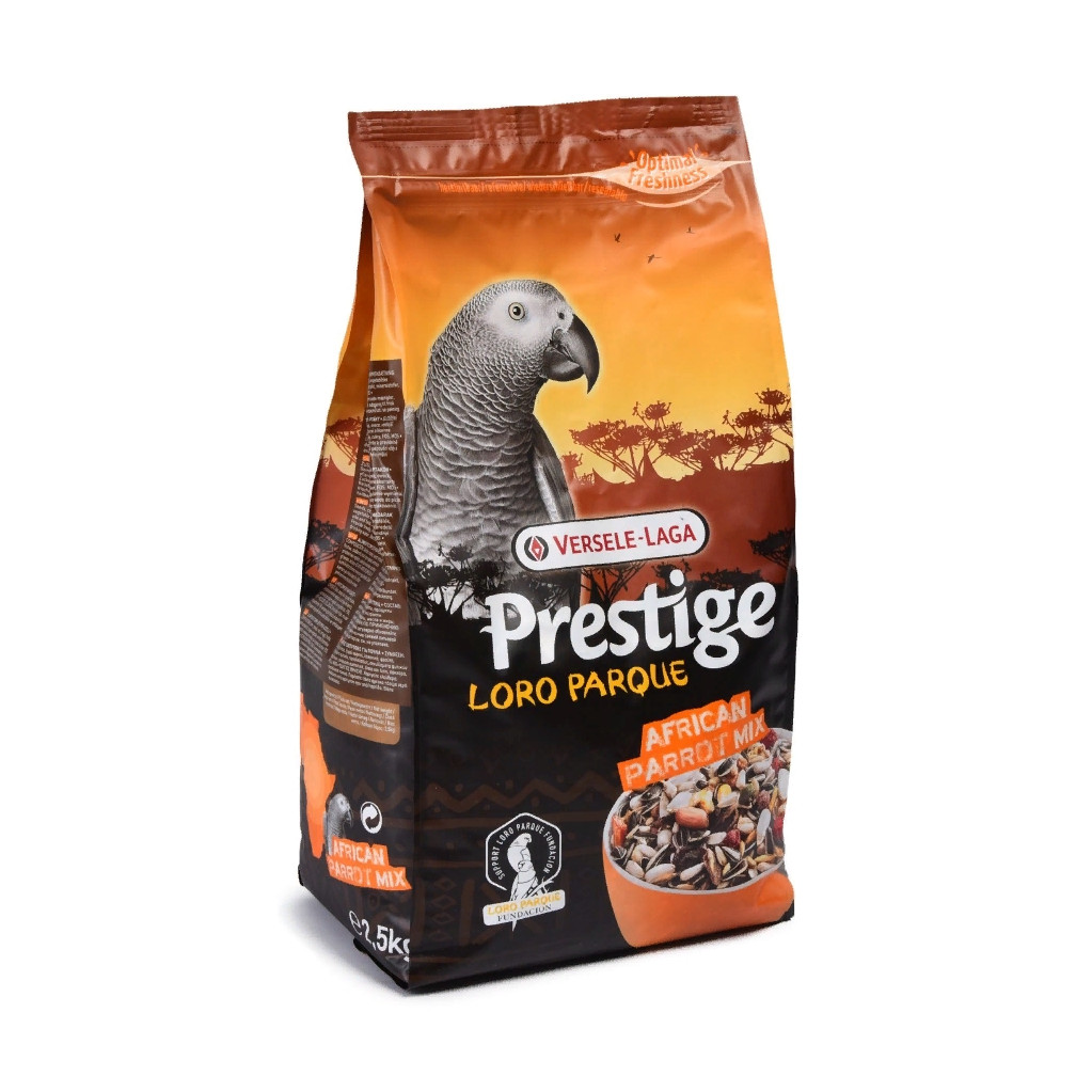 Корм для крупных попугаев Prestige PREMIUM African Parrot Loro Parque Mix, 15кг (Versele-Laga)