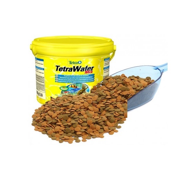 Тетра ВаферМикс - весовой 25гр - (WaferMix), корм для донных рыб и ракообразных (Tetra)