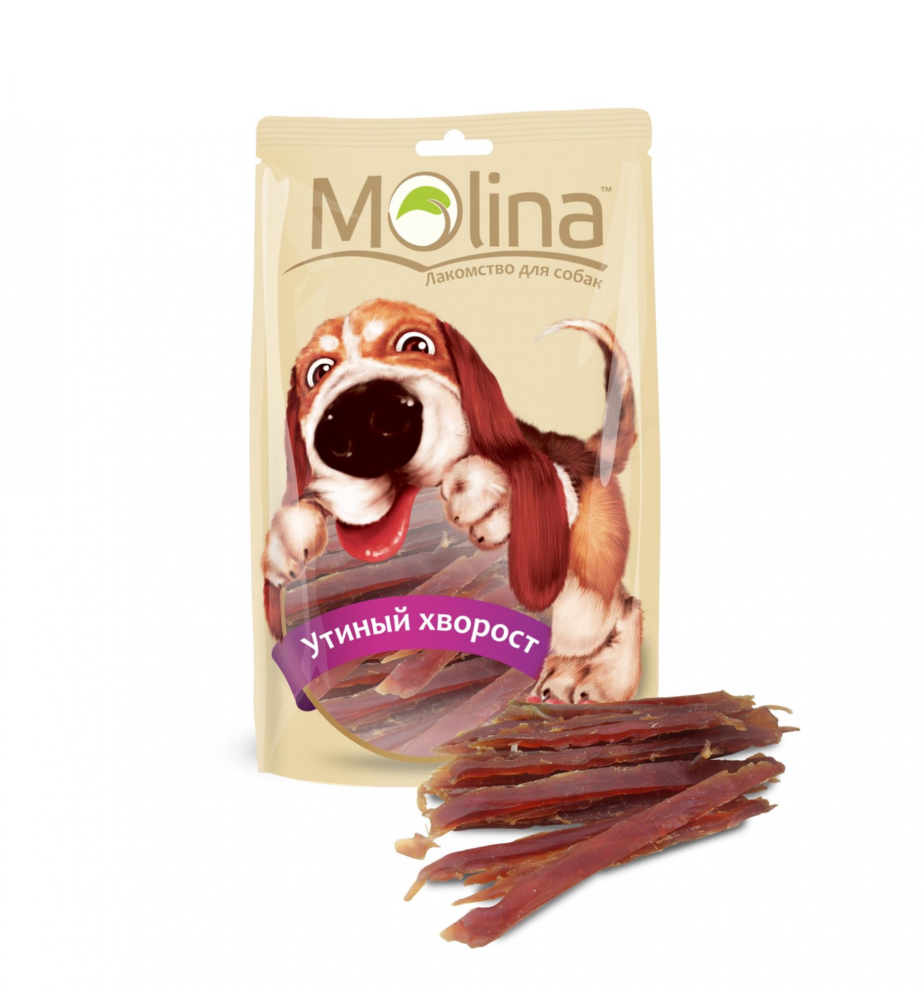 Молина 80гр - Утиный хворост, лакомство для собак (Molina)