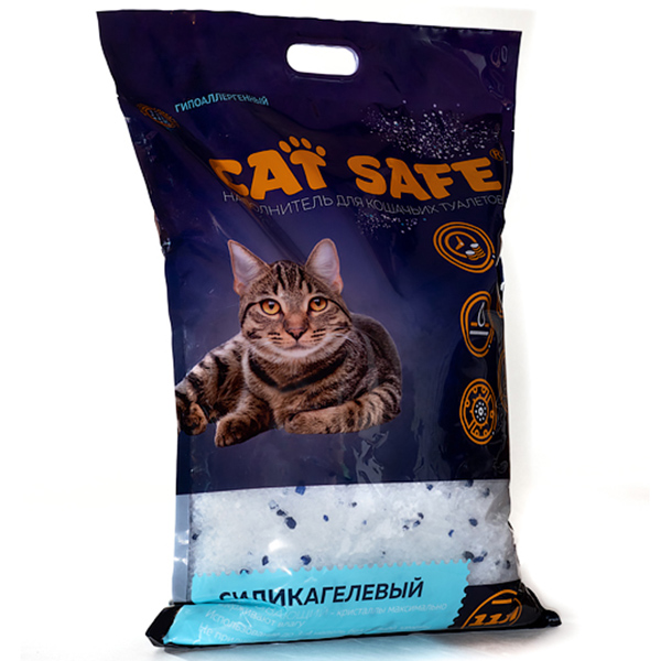 Кэт Сейф Силикагель 11л (Cat Safe)