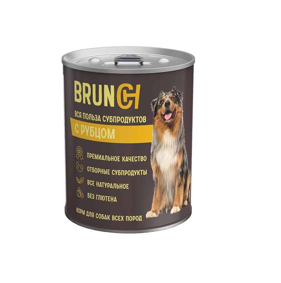 Бранч 340гр - Рубец - консервы для собак (Brunch)