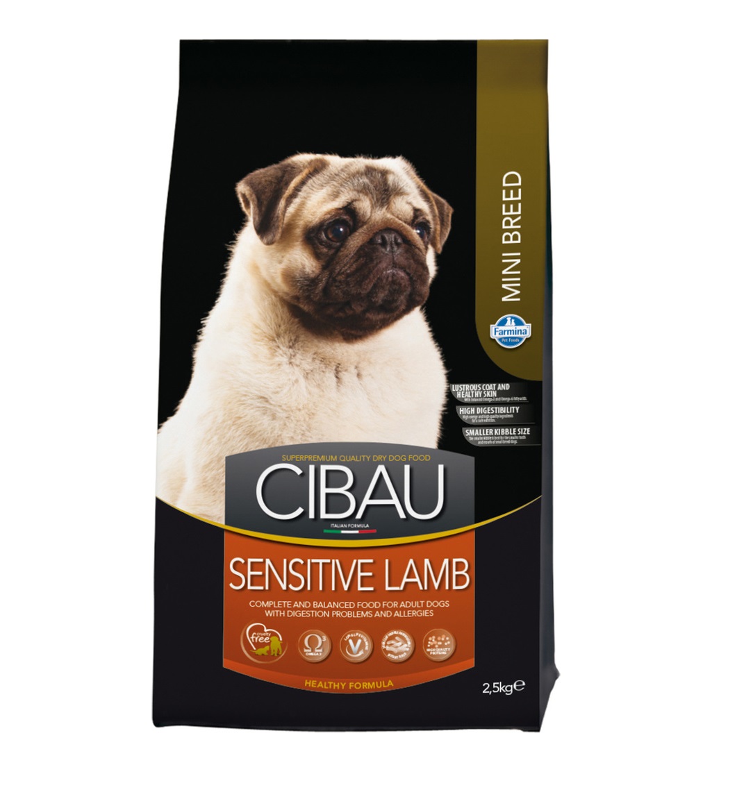 Чибау 2,5кг - для мелких собак - Ягненок (Cibau)
