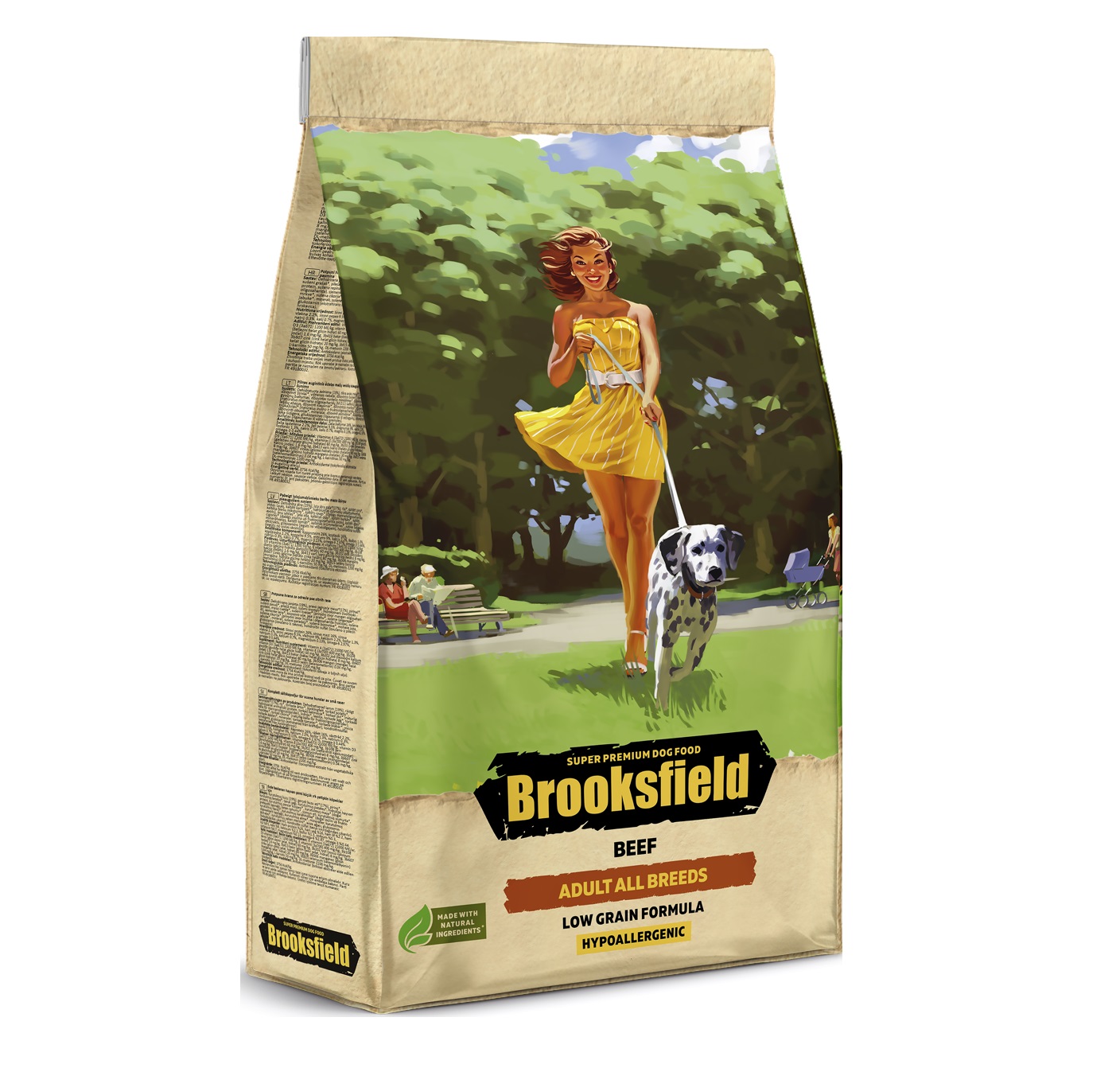 Бруксфилд 3кг - Говядина - для собак (Brooksfield)